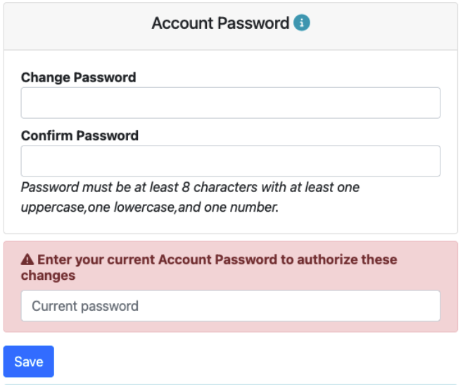Patient Portal Password