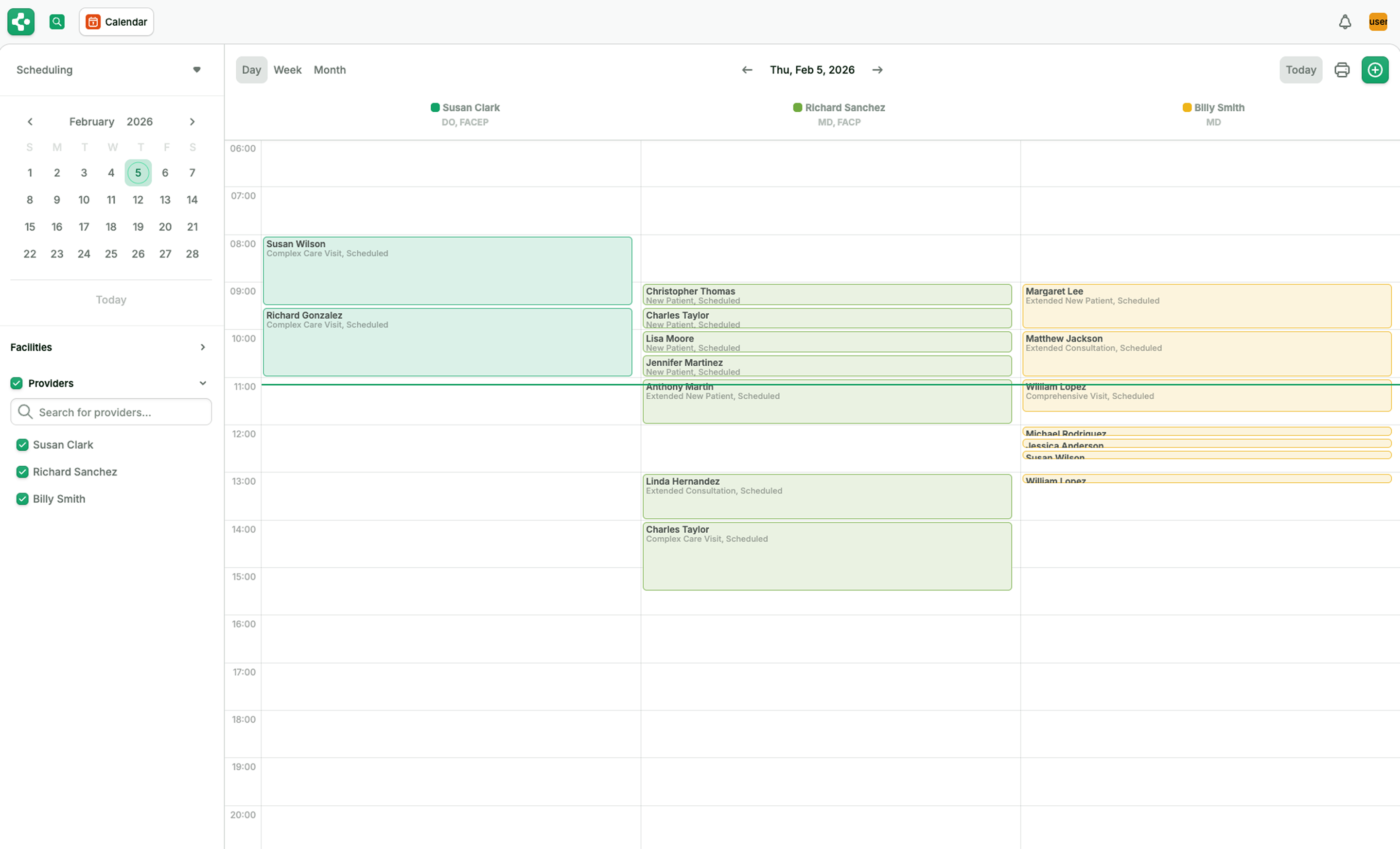 OpenCoreEMR Screenshot